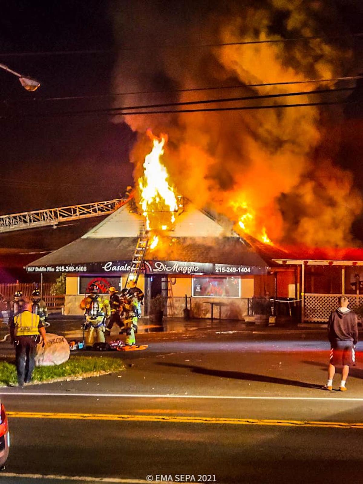 Bucks County Restaurant Will Rebuild After Devestating Fire