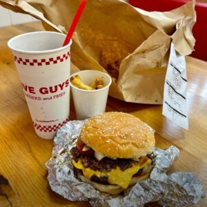 Five Guys Bringing Burgers and Fries to Saucon Valley This Year